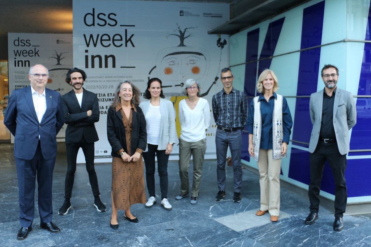 MGarmendia_B's tweet photo. San Sebastián celebra la IX edición de la #DSSWeekINN con el Congreso de Ciencia e Innovación. Reúne en el Kursaal investigadores de talla internacional que desarrollan sus proyectos en nuestra ciudad.
@FomentoSS https://t.co/gKw4vBNfqA