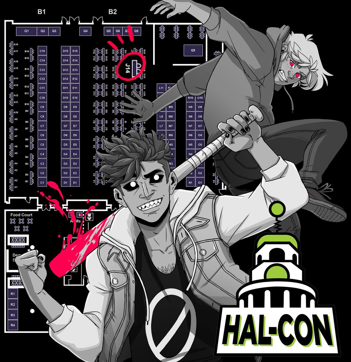 byelacey's tweet image. this friday! #halcon2022! come buy my books! they are so heavy