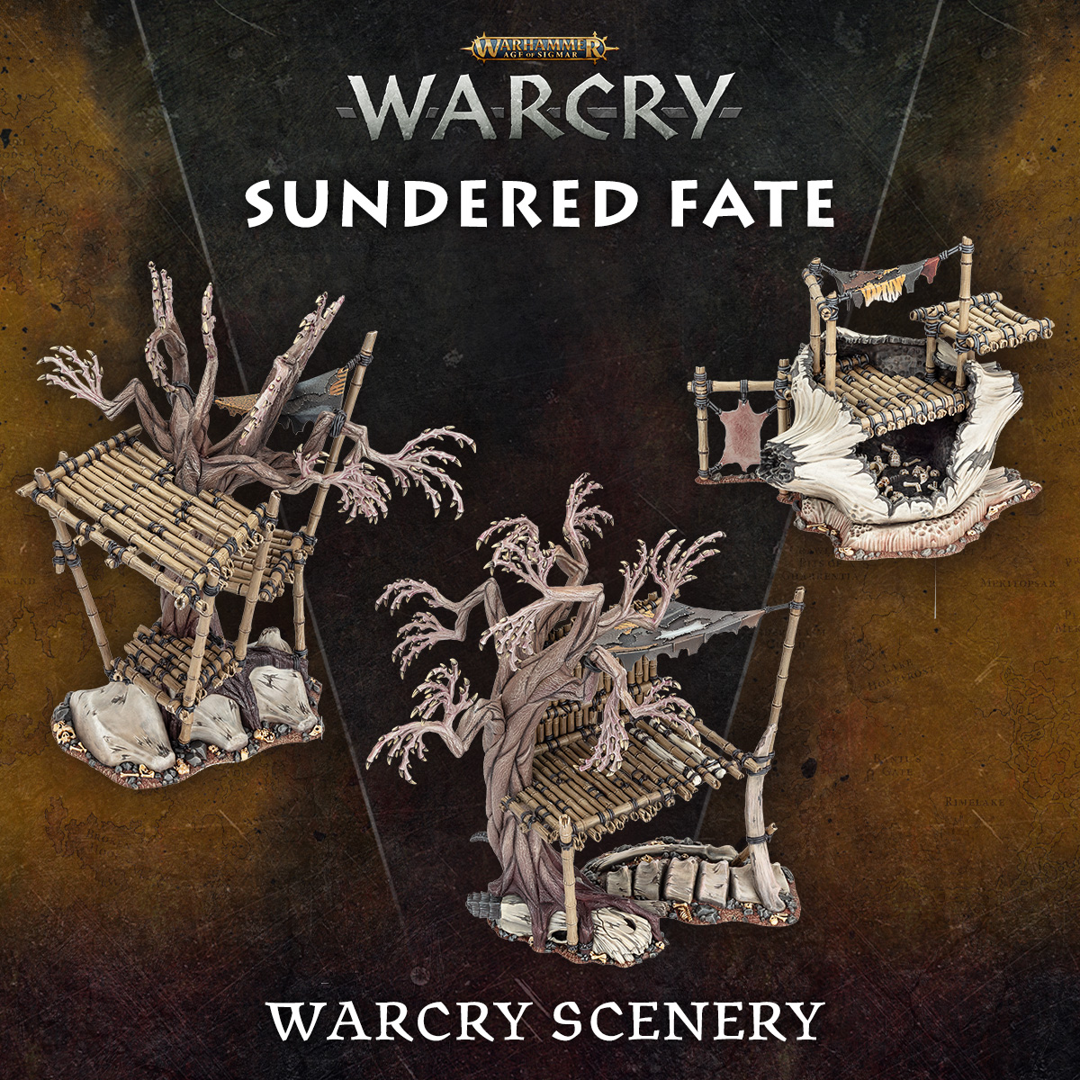 warhammer's tweet image. Sundered Fate is the next Warcry boxed set – take a look at what's inside: bit.ly/3DqmXGv   

#WarhammerCommunity  #Warcry