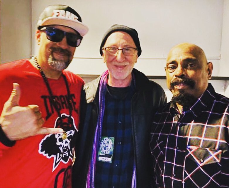 Last night after the <a href="/CypressHill/">Cypress Hill ™</a> show at Terminal 5 NYC with <a href="/B_Real/">B Real ™</a> and <a href="/OGSenDog/">Sen Dog</a> - photo by <a href="/CheyenneBosco/">cheyennebosco</a>