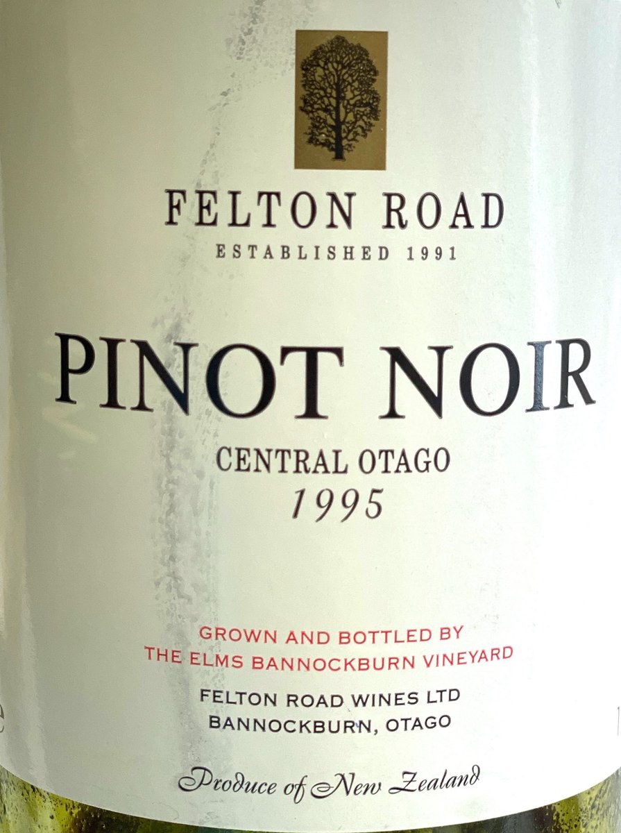 A treat to taste the first ever vintage of Felton Road.