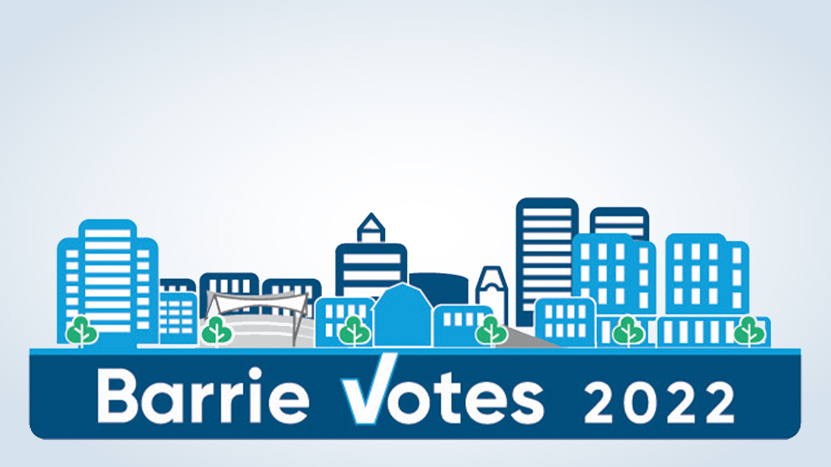 cityofbarrie's tweet photo. Eligible #Barrie voters have until 8pm today to cast their vote in the 2022 #BarrieElection for the offices of Mayor, City Councillor and School Board Trustee. https://t.co/lVT5cgARVb #BarrieVotes https://t.co/OgI7JQyGmN
