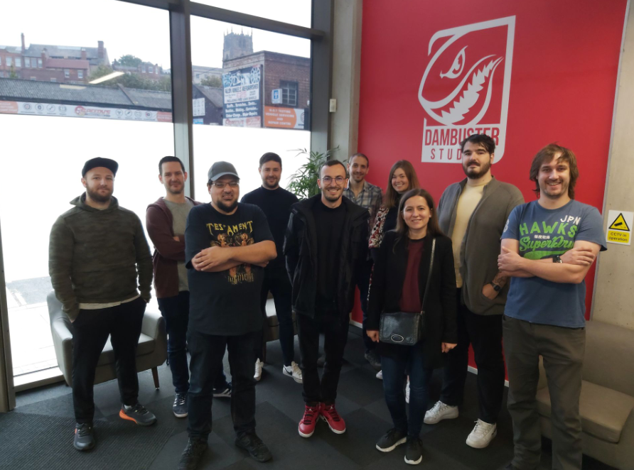 Earlier this month we had some visitors at the studio from the QA Teams at @QuanticLabRo and @PLAION 🇷🇴 🇩🇪 🇨🇿 It was an opportunity for us to meet some of the people we've been working closely with over the last year and show them a bit of Nottingham🎮🚀 Until next time!