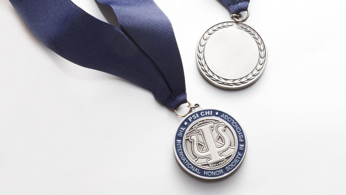 PsiChiHonor's tweet photo. Congratulations, graduating seniors! Achieving your college diploma required a marathon of hard work and perseverance. Reward yourself today with this keepsake platinum medallion, perfect for wearing to your graduation ceremony! https://t.co/HOOd62yGpt #PsiChi #PsiChiStore https://t.co/tcCKwy6Vf9