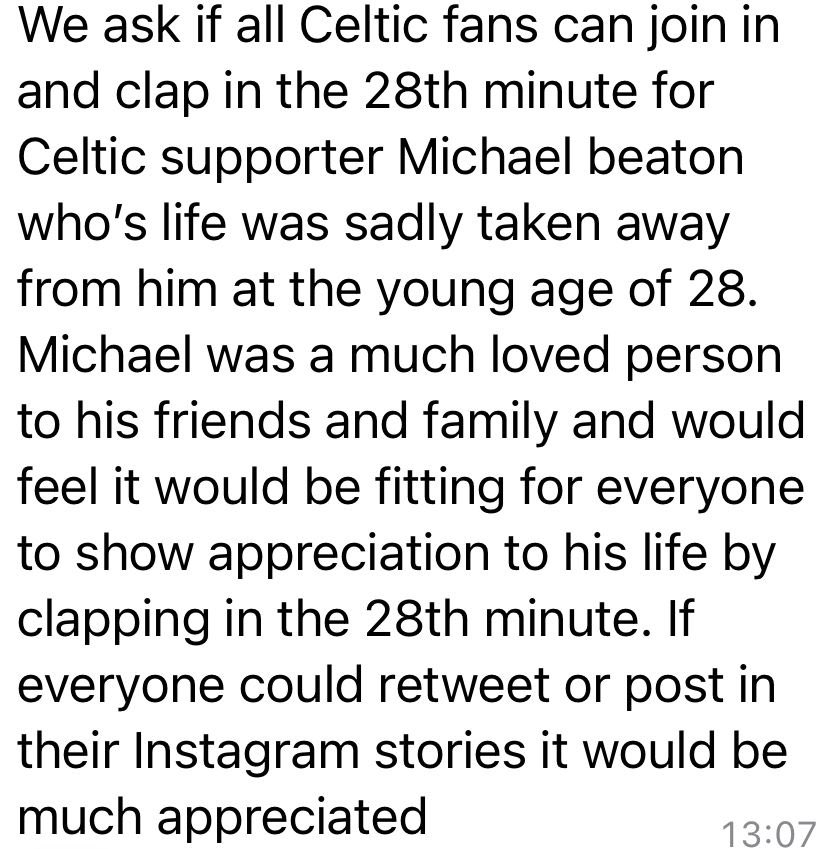 If everyone could share this message troops it would be appreciated💚💚