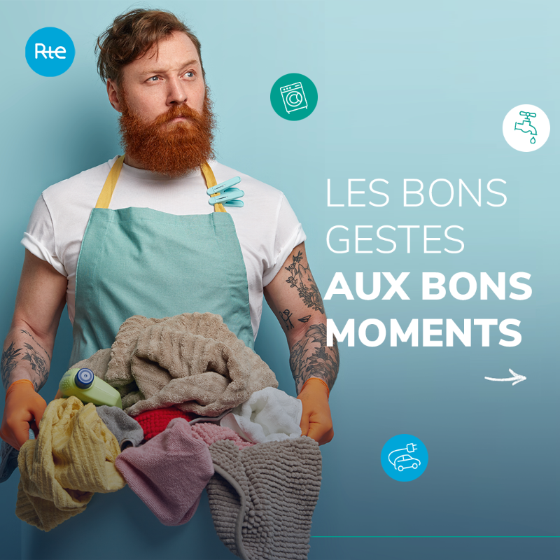 rte_france's tweet photo. 8h - 13h
18h - 20h
Retenez bien : il s'agit des plages horaires où la consommation électrique est la plus forte. C'est donc à ce moment-là que limiter ou reporter l'utilisation des appareils les plus énergivores est le plus efficace.