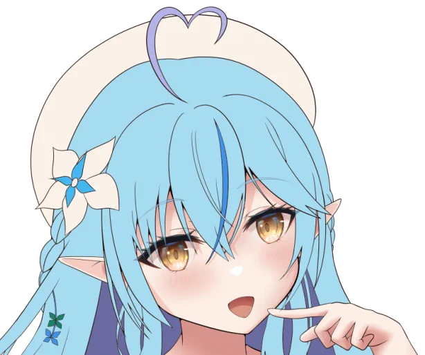 ラミィちゃん、目は良い感じに塗れた?でもこの後の髪の毛塗るの難しい～ 
