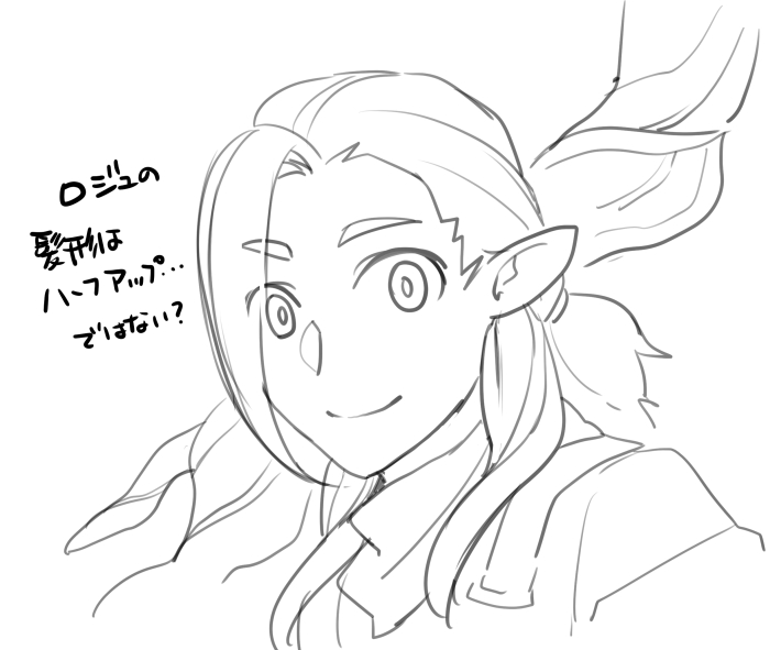 羅小黒のロジュ。フーシー側のキャラの中では一番好き。気のいいお兄ちゃんキャラが好きなんだ
髪型もカワイイ 