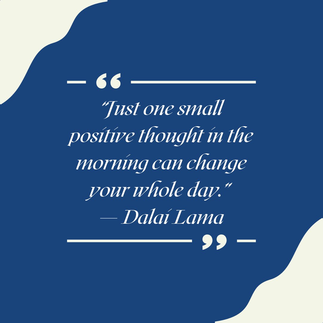 Start your week off with a positive thought! #MotivationalMonday