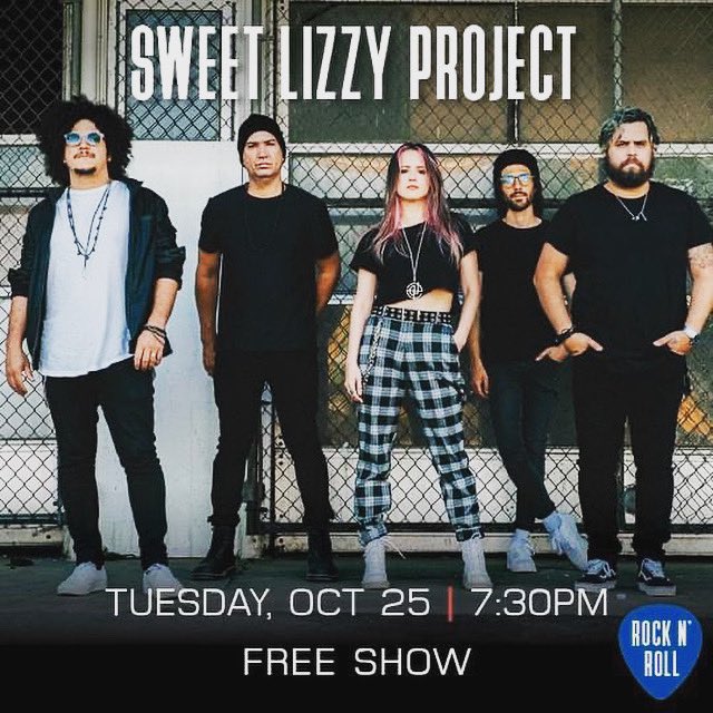 SweetLizzyProj's tweet photo. First of 6 SHOWS this week. @pearlstreetlive OCT 25! #WashingtonDC #sweetlizzyproject #ontour https://t.co/HnxYl23Vza