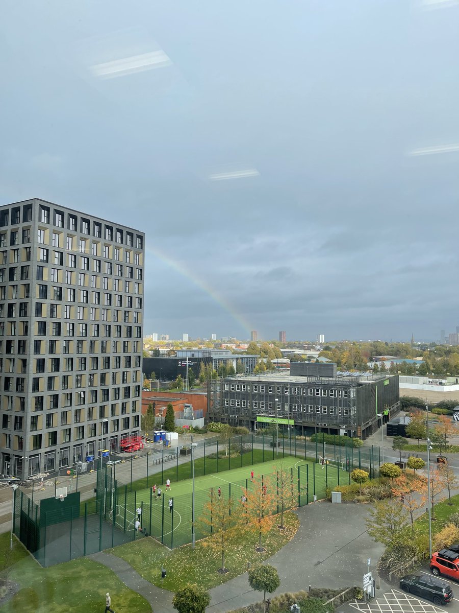 ⁦@MediaCityUK⁩ rainbow 🌈… I’ll take it 😊