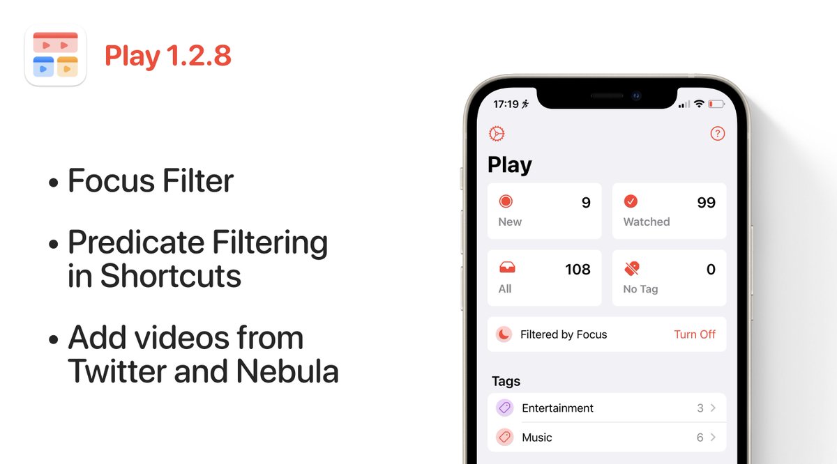 Play: Watch Later App tweet media