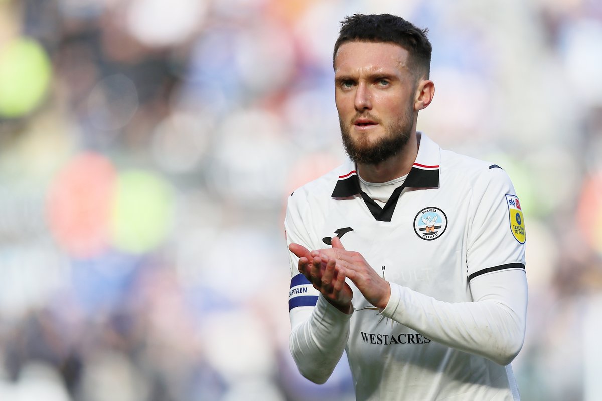 Passes completed yesterday:

Matt Grimes - 128 
Cardiff - 84