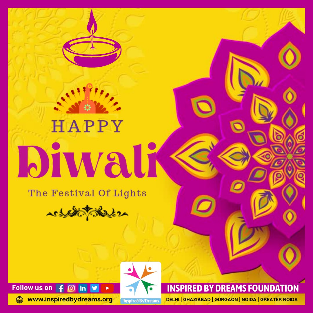 May your home be filled with good vibes and intensively positive aura as we celebrate the Diwali festival. Let us light so many lamps that there is no dark corner left on the inside or on the outside. Wishing you all a very lovely &amp; cheerful Diwali!
#happydiwali #festivaloflights