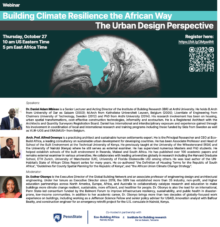 BUILDING CLIMATE RESILIENCE THE AFRICAN WAY