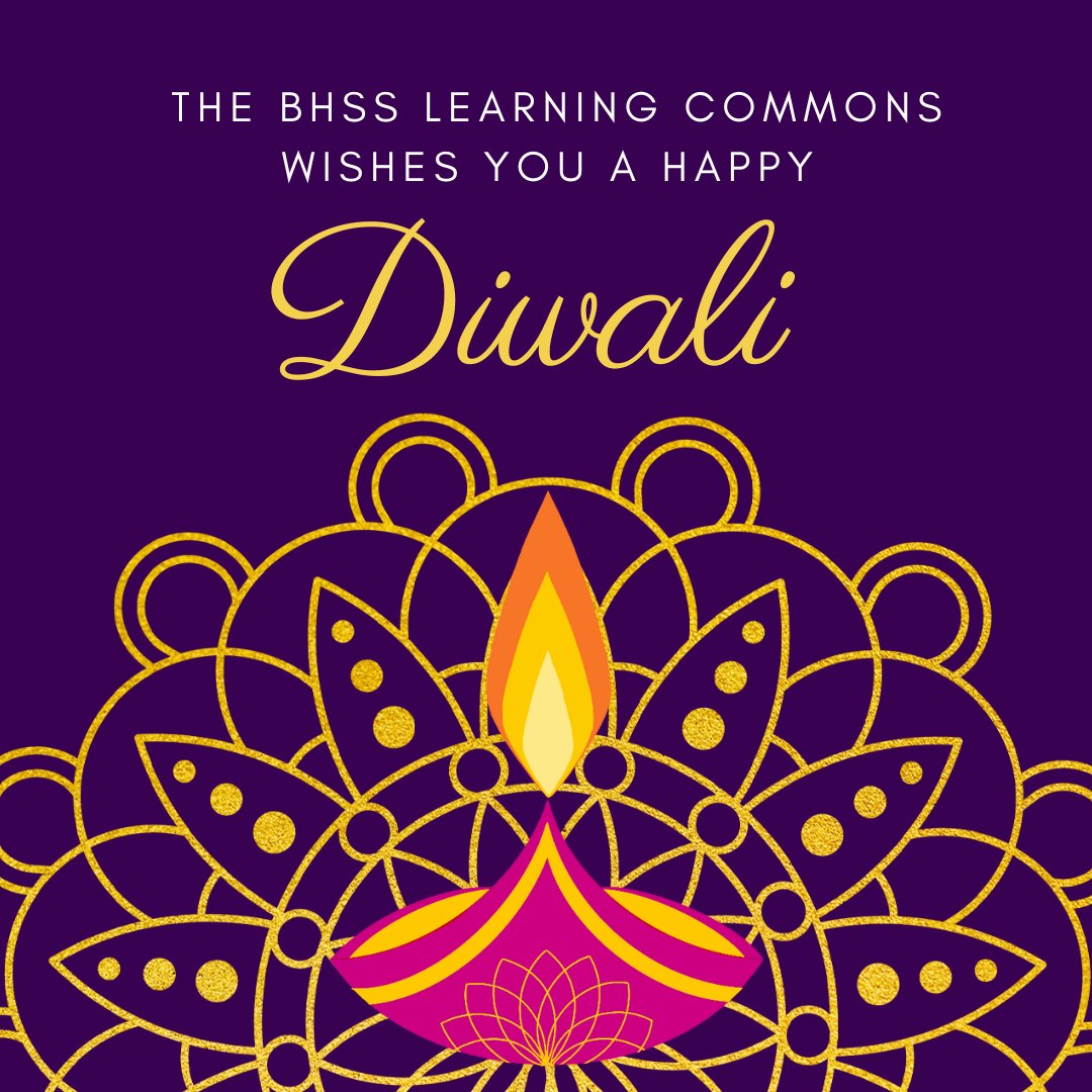 BHSSLearningC's tweet image. Wishing all who celebrate a very Happy Diwali!