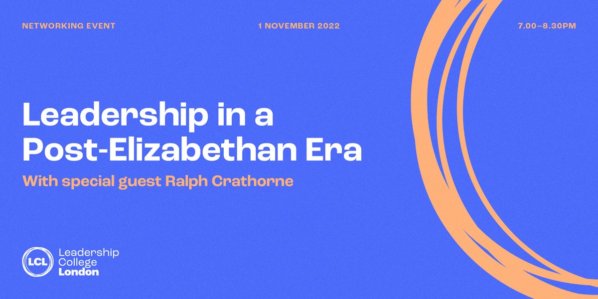 Come along to our LCL Network Event on November 1st! eventbrite.co.uk/e/an-evening-w…