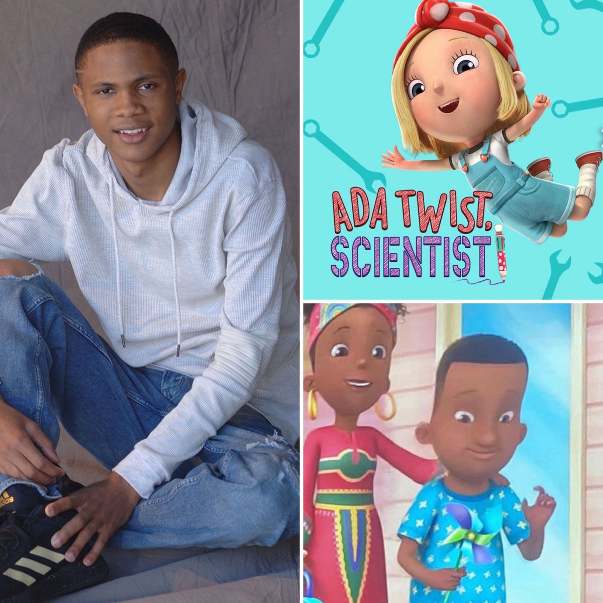 If you are looking for a new kids show to watch, check out Ada Twist, Scientist on Netflix. Justice Killbrew is in the first episode of the new season as Ada’s cousin Nassan. @whatsjsaynow @netflix #zuriinclusion #representionmatters #autismawareness #voiceover