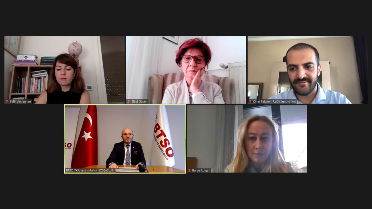 BursaTSO's tweet photo. ➡️Yönetim Kurulu Üyemiz Muhsin Koçaslan, @TOBBiletisim ve @Eurochambres ortaklığında yürütülen Türkiye-AB İş Dünyası Diyaloğu Projesi kapsamında, Odamız ev sahipliğinde düzenlenen #TEBD Yeşil Mutabakat Çalışmaları – Otomotiv Sektörü Çalıştayı’na katıldı. ♻️🚘 https://t.co/NUtSvMfuF5
