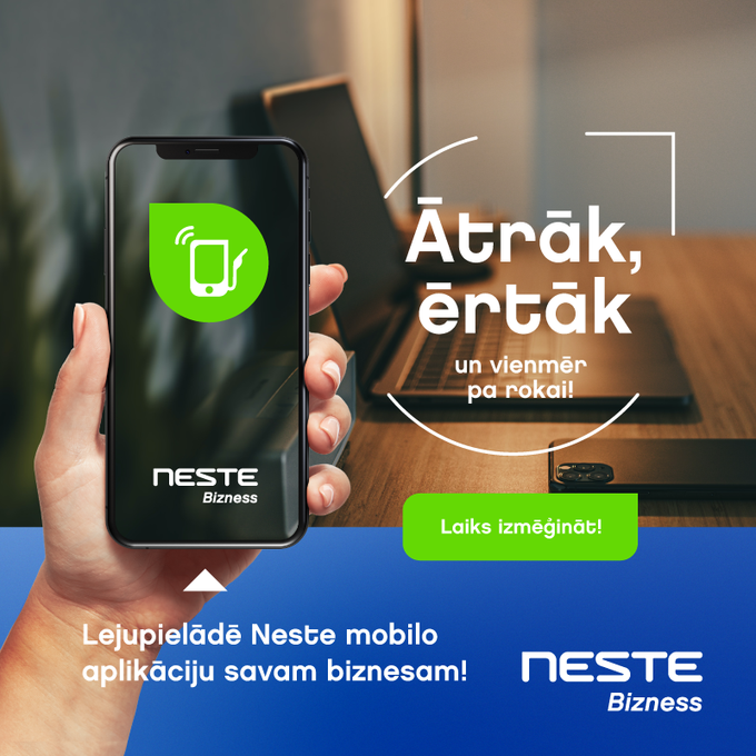 cryptosalkr's tweet image. Izmēģini Neste mobilo aplikāciju biznesam ātrākai, ērtākai un pārredzamākai Tava uzņēmuma auto degvielas uzpildei!