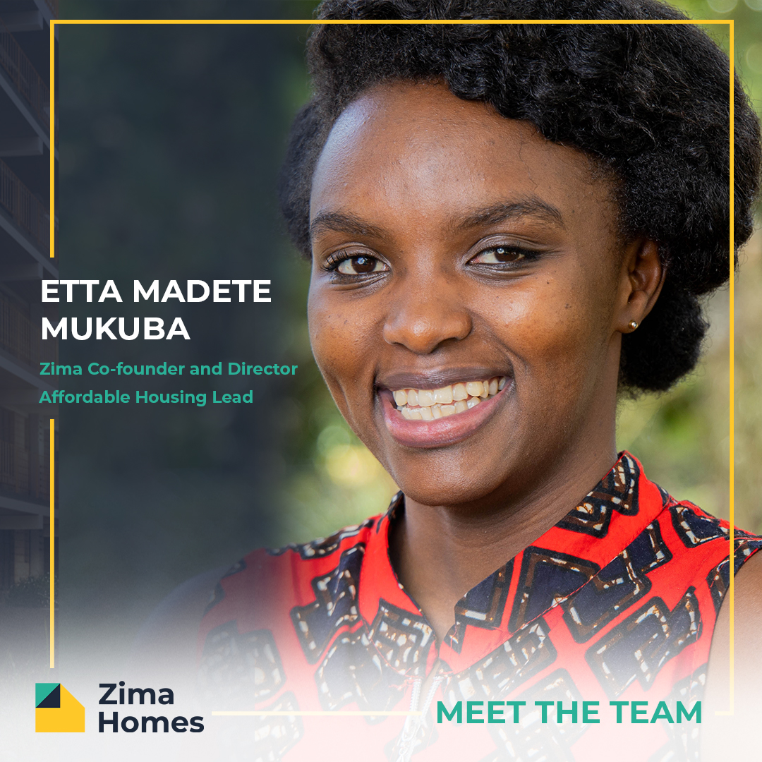 Meet the team! Our head of affordable housing Etta Madete Mukuba. Etta is a BORAQS registered Sustainable Design Architect, EDGE Expert, Aspen Senior Fellow passionate about affordable sustainable housing. https://t.co/KYfdLDAoHq