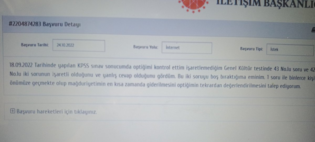 Cimer uzerinden osym ye başvurumu yaptim en kisa zamanda donus yapilmali, dilekce ile yarin basvurumj yapacagim.
#kpssincelensin