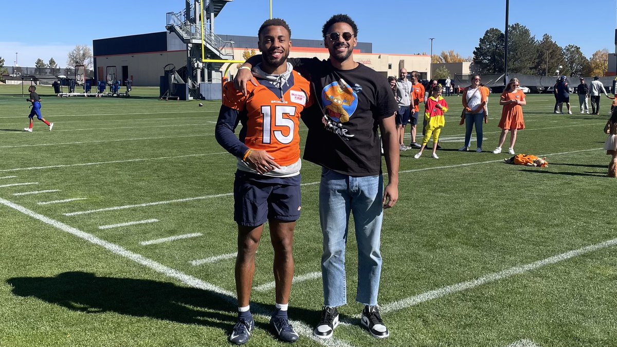 Frary & Smith Podcast (@fraryandsmith) on Twitter photo 𝗦𝗨𝗡 𝗕𝗘𝗟𝗧 𝗣𝗥𝗢𝗦
<a href="/kaiden__smith/">Kaiden Smith</a> was in the Mile High City & dropped by <a href="/Broncos/">Denver Broncos</a> practice to see former <a href="/AppState_FB/">App State Football</a> WR <a href="/jayvirg81/">Jalen Virgil</a>!
He is one of 76 former <a href="/SunBeltFB/">Sun Belt Football</a> alumni to earn an <a href="/NFL/">NFL</a> roster spot entering the 2022 season. 𝗦𝗨𝗡 𝗕𝗘𝗟𝗧 𝗣𝗥𝗢𝗦
<a href="/kaiden__smith/">Kaiden Smith</a> was in the Mile High City & dropped by <a href="/Broncos/">Denver Broncos</a> practice to see former <a href="/AppState_FB/">App State Football</a> WR <a href="/jayvirg81/">Jalen Virgil</a>!
He is one of 76 former <a href="/SunBeltFB/">Sun Belt Football</a> alumni to earn an <a href="/NFL/">NFL</a> roster spot entering the 2022 season.