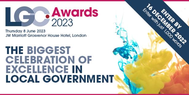 Started your entries yet for the 2023 #LGCAwards? - To enter you only have to tell us in up to 1,000 words why you should be a winner. - Entries close on 16 Dec - FREE to enter - 22 exciting categories bit.ly/3ElB8xD #Localgov #Localgovernment #LGA #Digitalcouncils