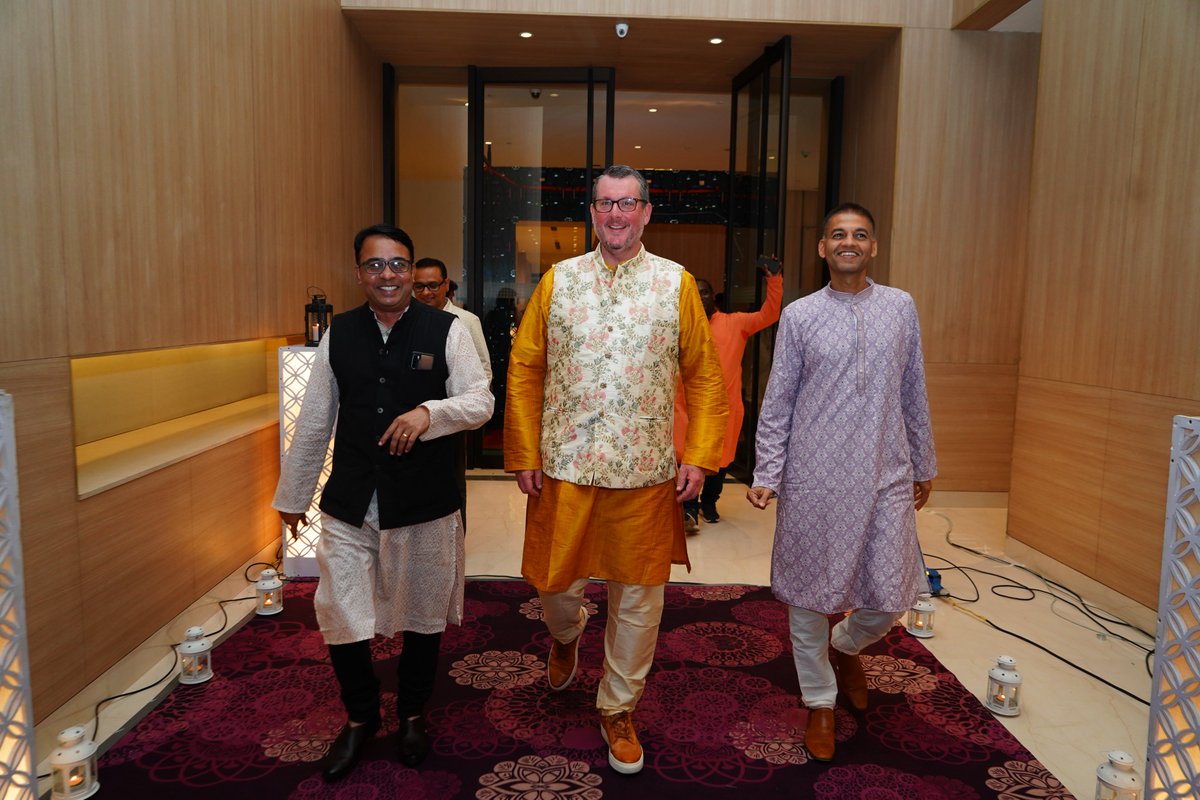 ModelN's tweet photo. Wishing all our colleagues, customers, partners, and friends a very happy Diwali! Sharing some special moments from our in-person #Diwali celebration in Hyderabad. We’re gearing up for another celebration in the U.S. and EMEA this week! #FestivalOfLights #ModelNLife #NFactor https://t.co/qEesoLkULn