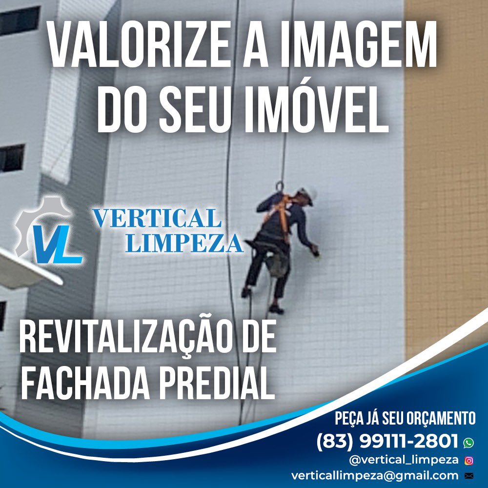 dantaseder's tweet photo. Faça já seu orçamento para seu prédio.
83 91112801 https://t.co/oiNDoxblgo
