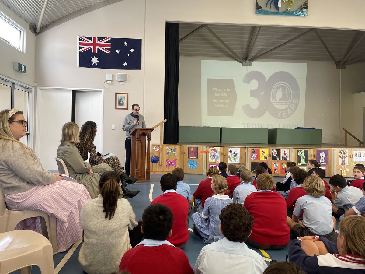 Happy Birthday! Great to be here in Esperance to celebrate 30 years for Our Lady  Star of the Sea Catholic Primary.