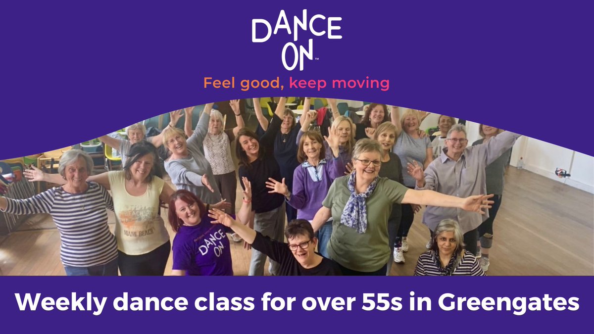 📣 Calling over 55s in Bradford 📣 Join the @YorkshireDance #DanceOn class in Greengates with @arts_liberty and get active, have fun and meet new people. 📍 St John's Community Church ⏰ Tuesdays, 9.45-10.45 👛 £4 To join: hannahtreharne@yorkshiredance.com / 0113 243 8765