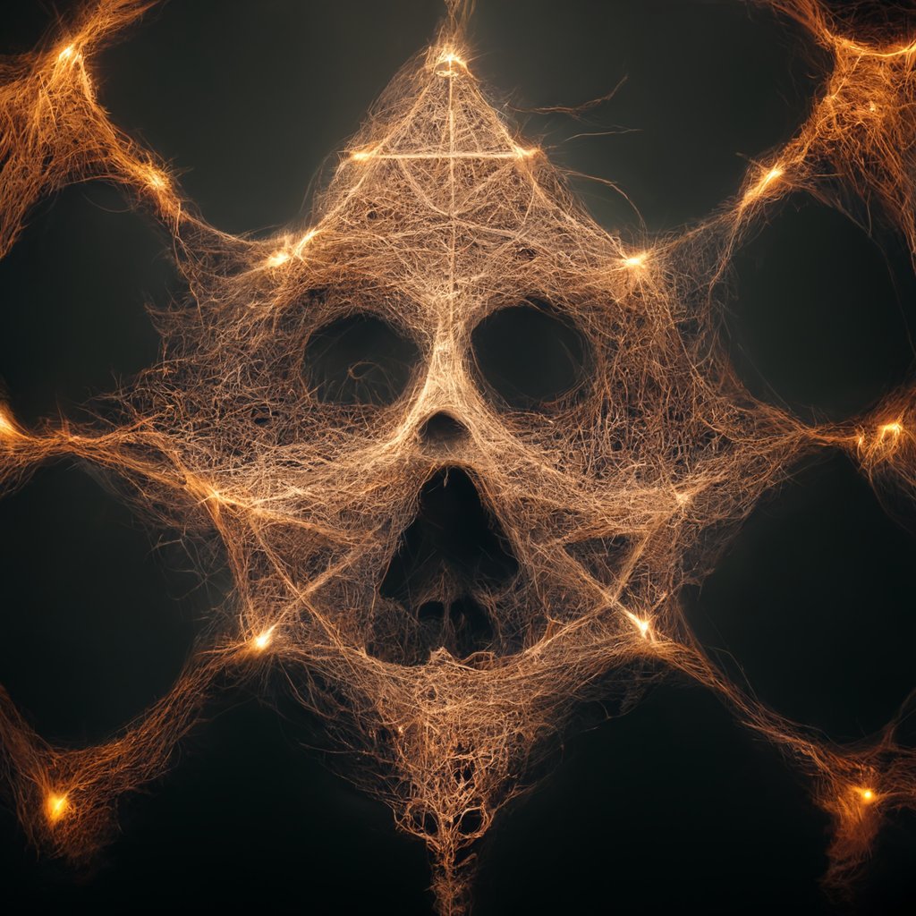 physics_monkey's tweet photo. spooky tensor network https://t.co/Sebk6Irpwi