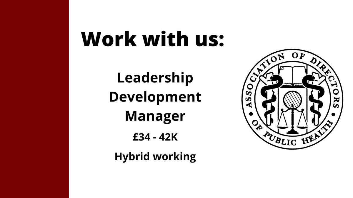 We offer ongoing support to our members to develop their #leadership skills & are looking for someone to help us develop this offer. For more information about this fantastic opportunity visit bit.ly/adphjobs