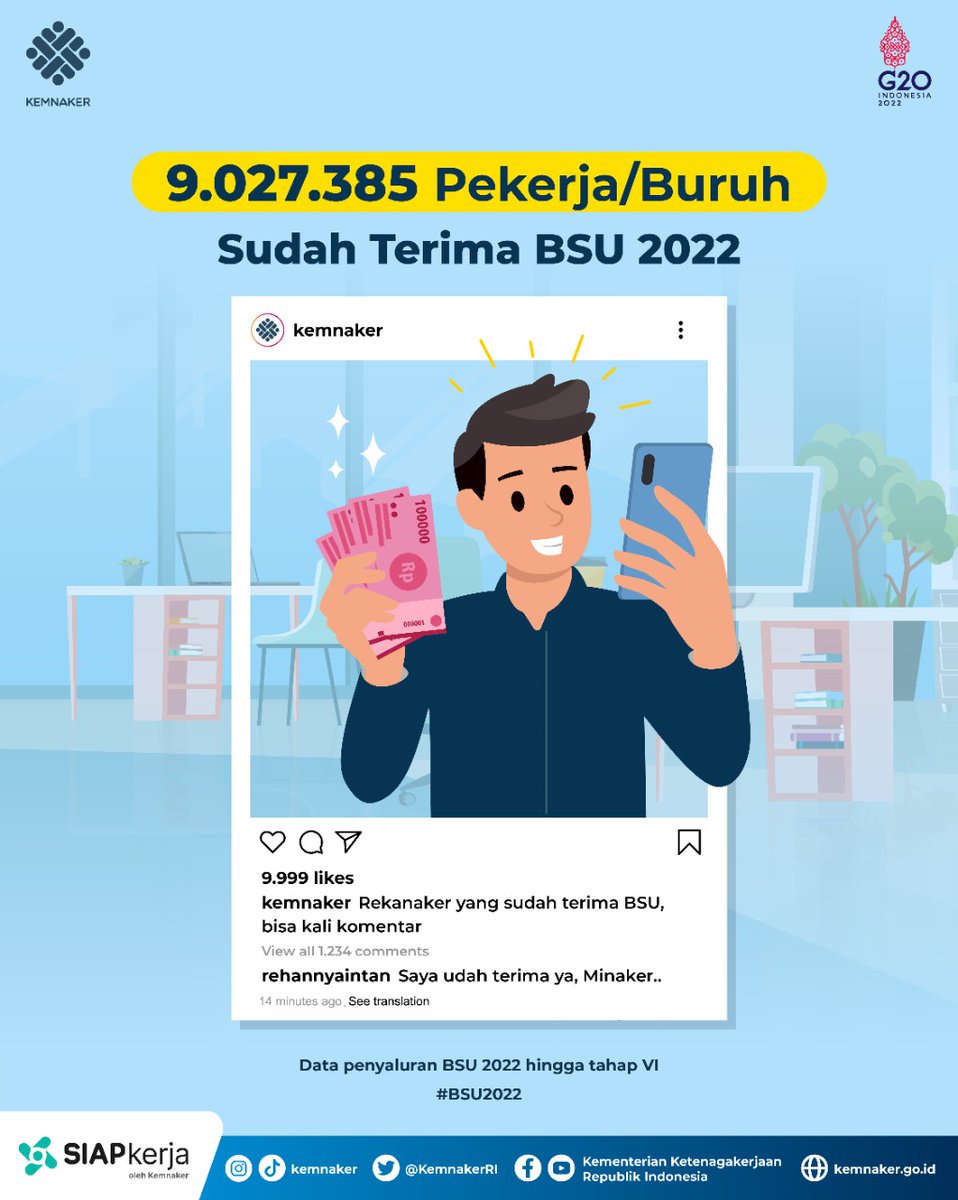 Kementerian Ketenagakerjaan RI tweet media
