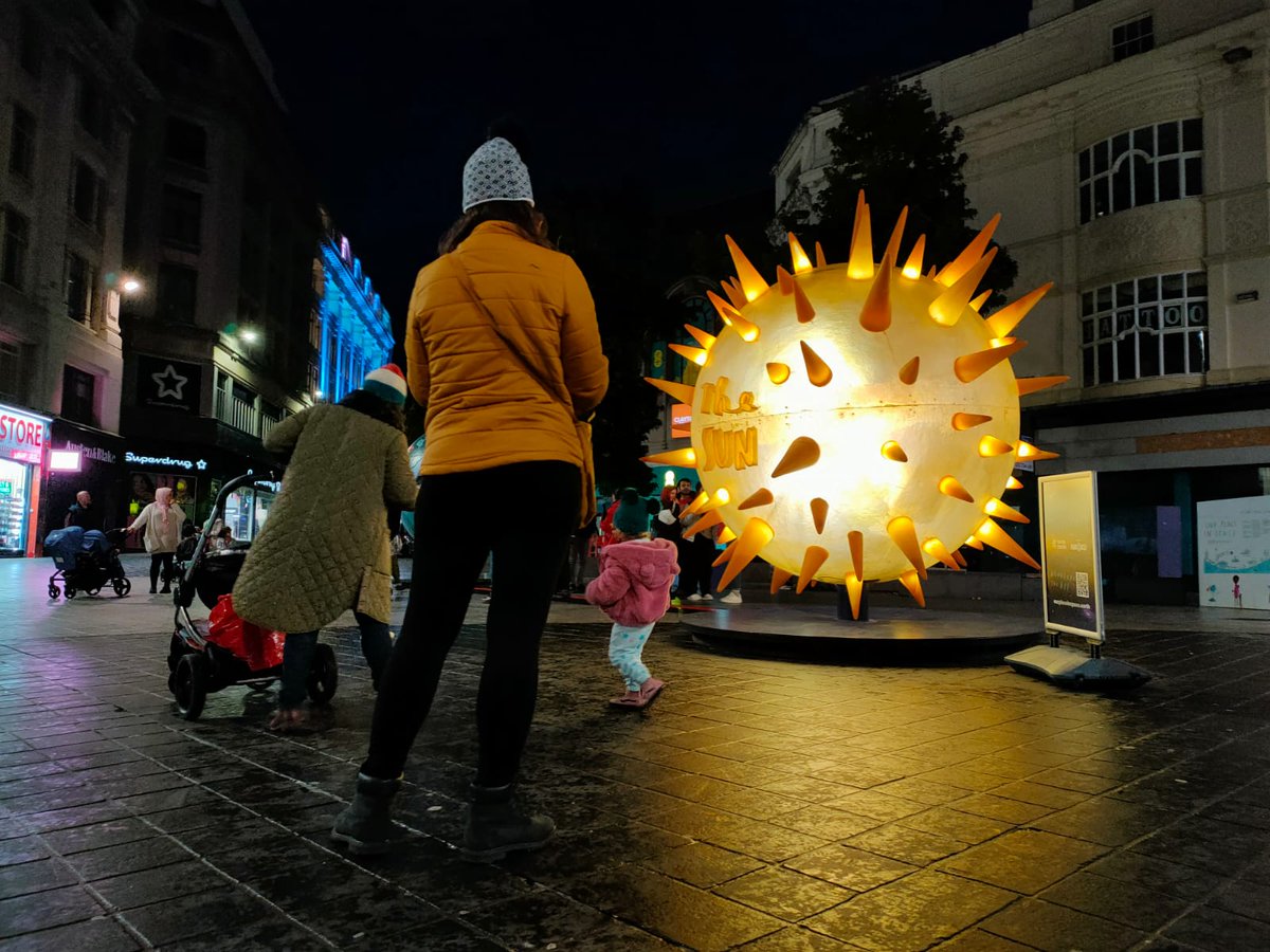 🌟 Take a tour of the solar system in Liverpool! 🌟 We've just added more family friendly guided tours both this week and next...including a 6pm evening family tour so you can see just how bright our Sun shines! ☀️ Don't miss out, book today 👉 bit.ly/36o9amh