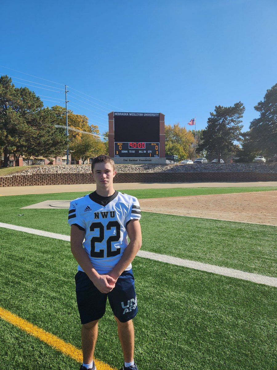 Had a great game day at <a href="/NWUFootball/">NWU Football</a> thanks to an invite from <a href="/CoachCrume/">Kevin Crume</a>