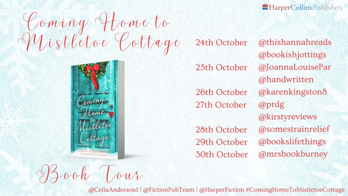 It’s publication week for @CeliaAnderson1 and today Celia’s blog tour kicks off with @thishannahreads and @BookishJottings @fictionpubteam @HarperFiction amazon.co.uk/Coming-Home-Mi…