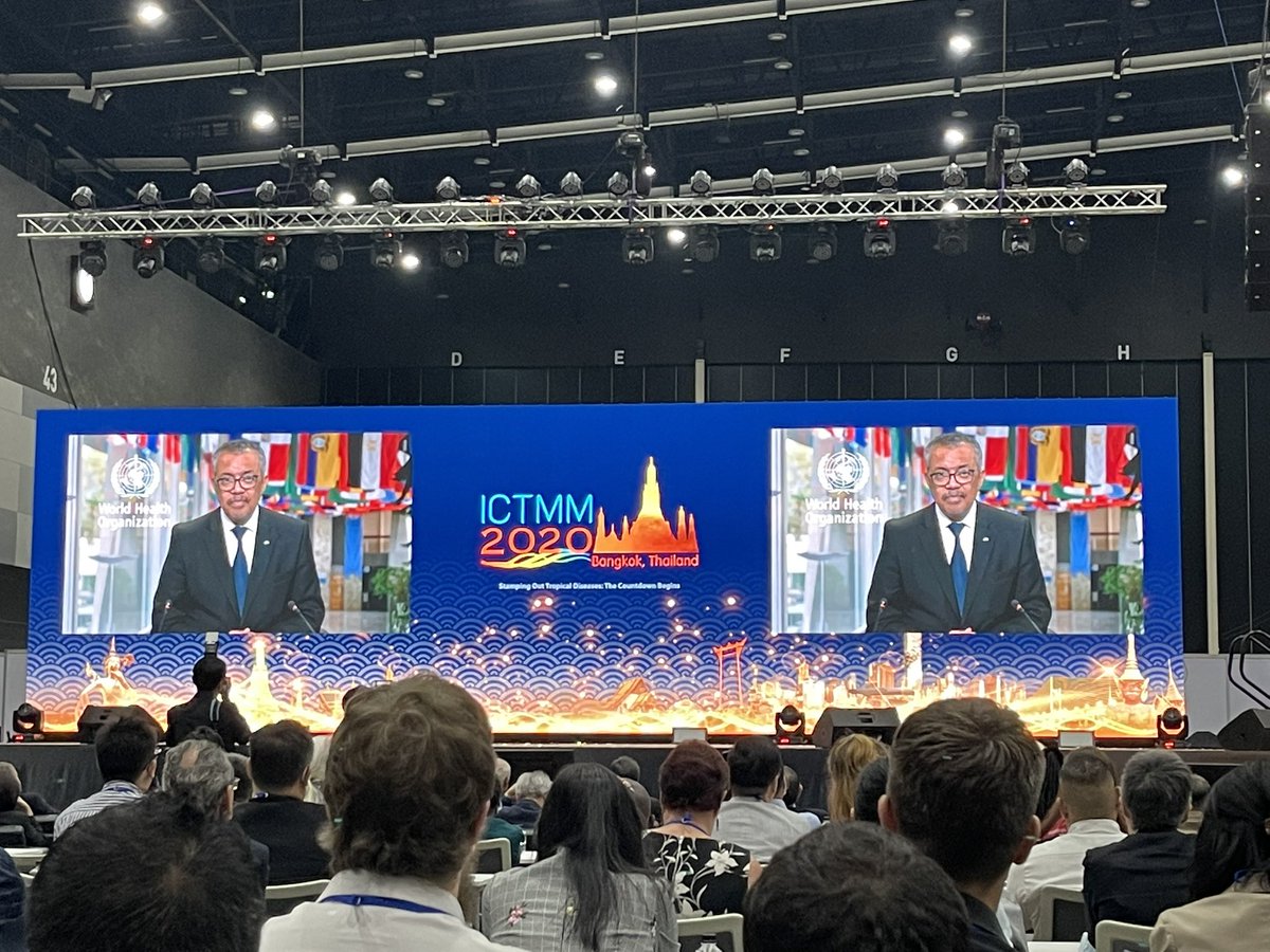 NatineeAe's tweet photo. The opening ceremony at the #ICTMM2020 in #bkk. The event starts today till the 28th at BITEC Bangna #weareMORU https://t.co/HyU93FKlQC