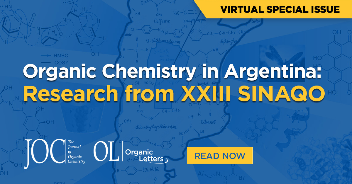 Argentina has a rich, more than 200-year history of organic chemistry. Our latest joint issue explores this history through an editorial and research articles by attendees of the 2021 National Symposium in Organic Chemistry (SINAQO). Read more: go.acs.org/2zF
#OL #JOC