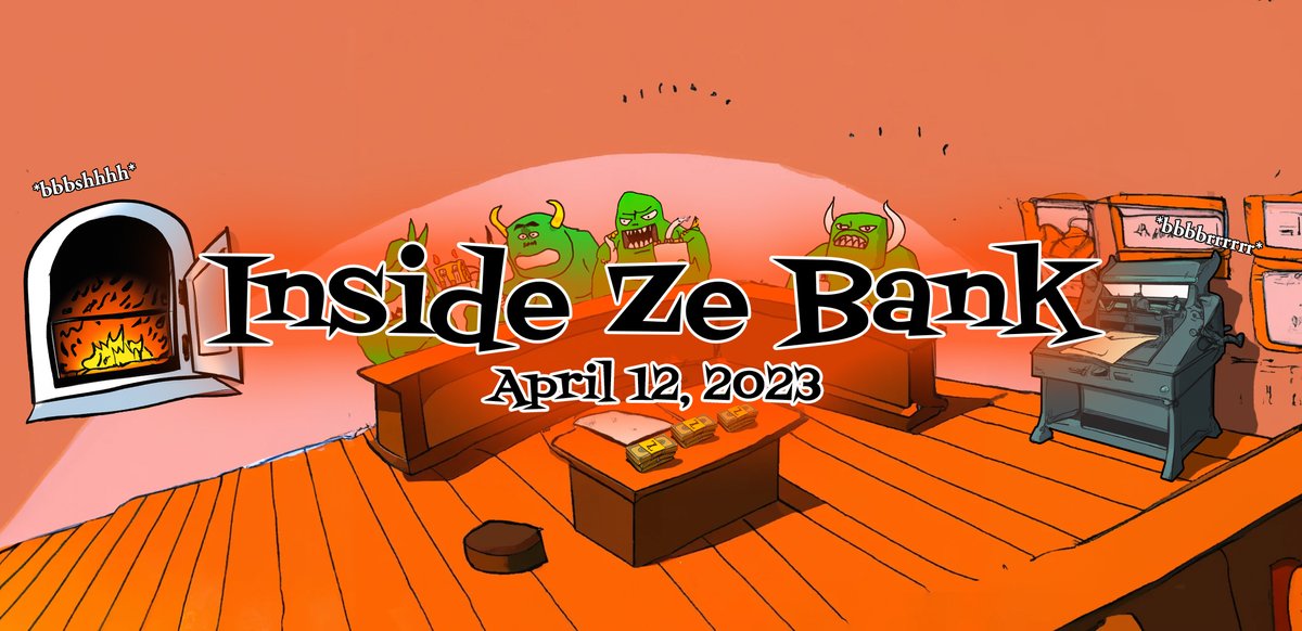 zegolemz's tweet photo. SOMETHING'S HAPPENING 1/11

Inside ze Bank...
*bbbshhhh*
*bbbbrrrrrr*
*bbbshhhh*
*bbbbrrrrrr*
*bbbshhhh*
*bbbbrrrrrr*
... https://t.co/8JKGeAgaIM