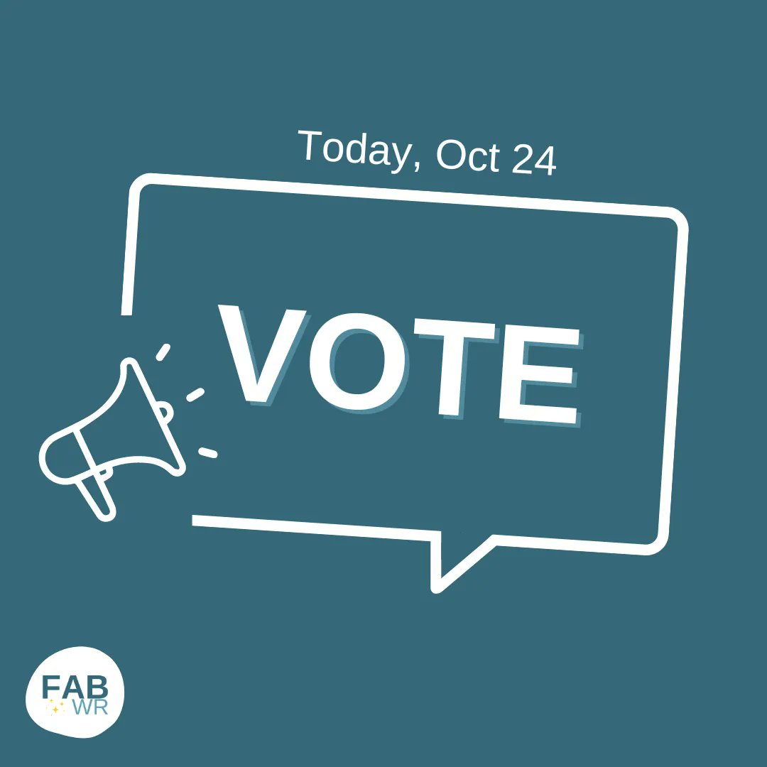 Today is the day! VOTE 🗳 
If you need a refresher about where your candidates stand on issues that are important to you, you can see their survey responses through the link in our bio. We also included a great voting guide from @m2bowman at that link!