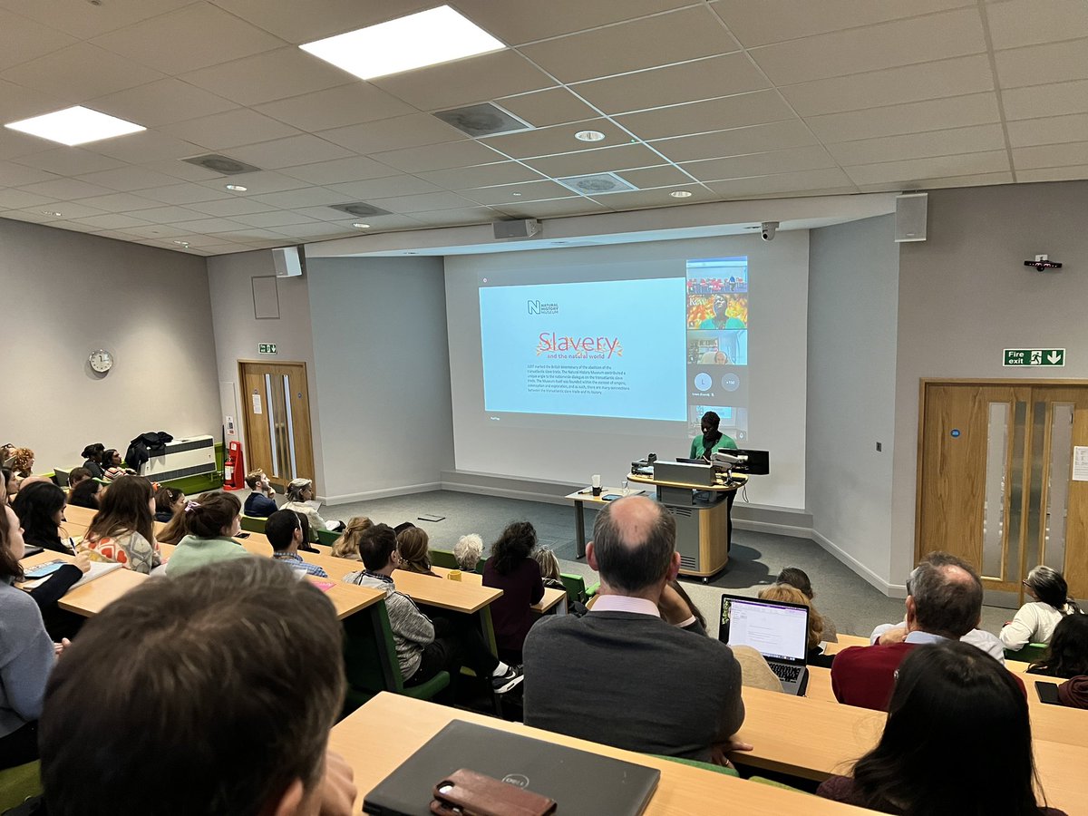 Phil Stevenson (@chickpeaman) on Twitter photo Inspiring & revealing talk by <a href="/NatHistGirl/">Miranda Lowe CBE</a> Miranda Lowe CBE on #declonising Museum collections & the overlooked role of people of colour for #BlackHistoryMonth for @KewScience. To a packed house too - busiest I’ve seen the Jodrell lecture theatre since the pandemic 👏👏👏👏 Inspiring & revealing talk by <a href="/NatHistGirl/">Miranda Lowe CBE</a> Miranda Lowe CBE on #declonising Museum collections & the overlooked role of people of colour for #BlackHistoryMonth for @KewScience. To a packed house too - busiest I’ve seen the Jodrell lecture theatre since the pandemic 👏👏👏👏