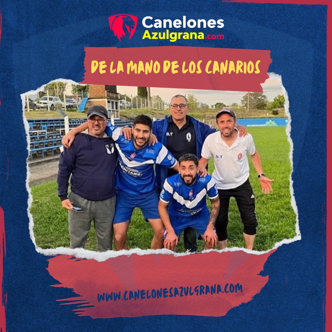 CANARIOS! 🏆 Maxi Salazar, Facundo Camejo, Ramón Doglio (DT), Diego Ganassoli y Marcelo Gasco, campeones del Apertura con <a href="/club_quilmes/">ClubQuilmesOficial</a>. Además, hubo nueva conquista de Camegol 🗣⚽️

Felicitaciones 👏🏻🏆