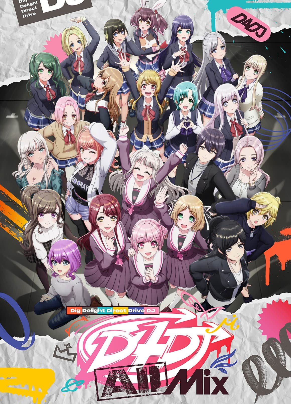 Anime D4DJ All Mix bahasa Indonesia