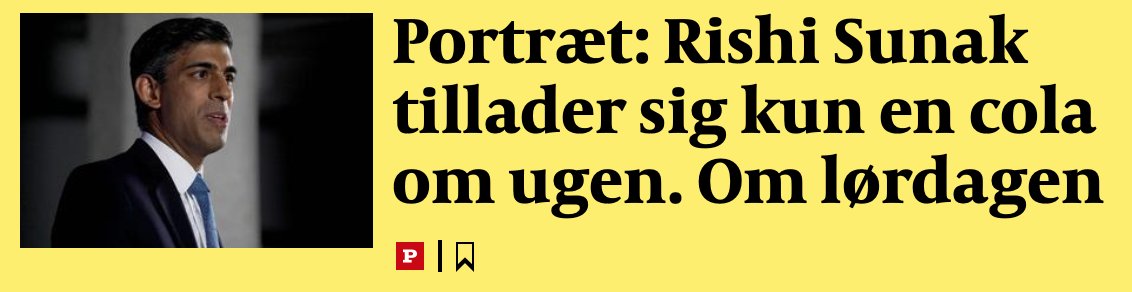 Inger Støjberg drikker cola hver dag. Rishi Sunak drikker cola lørdag og bærer nag. Am I right, <a href="/Yephayepha/">Yephayepha</a> ?