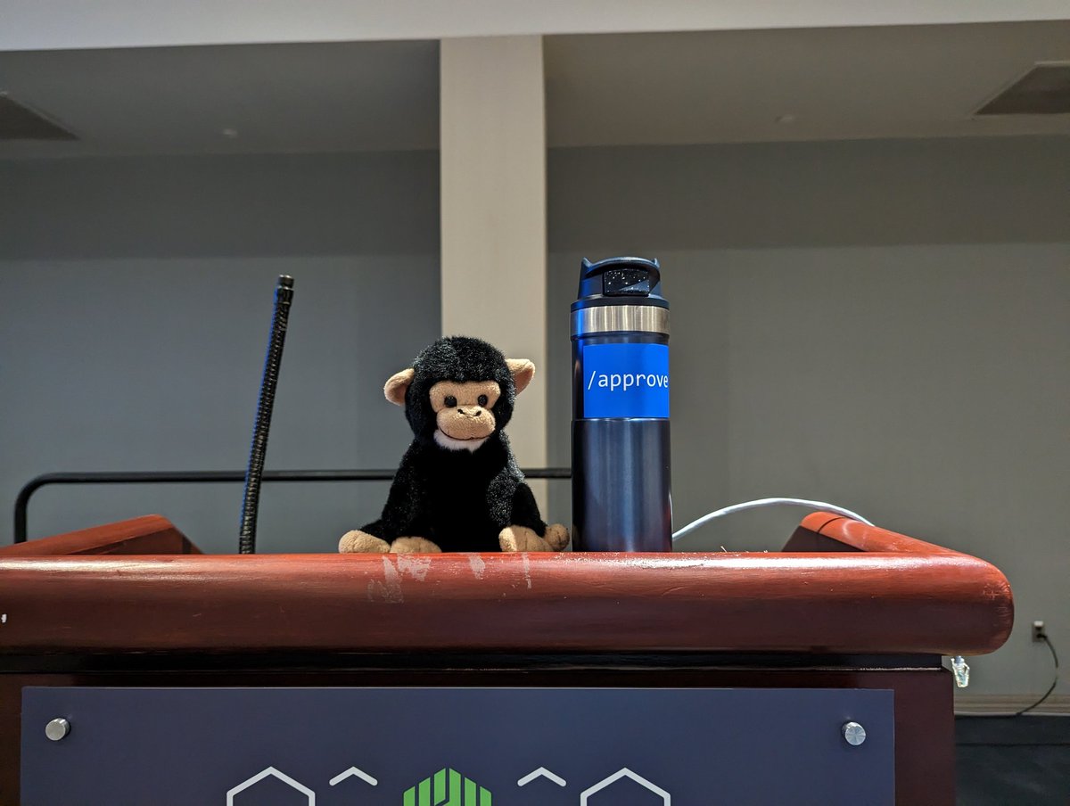 Little Monkey approves of the Kubernetes Contributor Summit!! #kcsna22