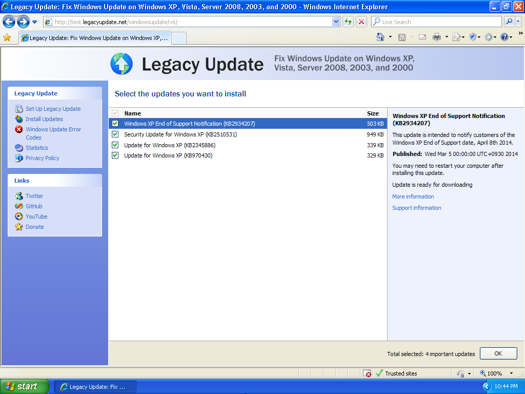 What I played around with this weekend: A ground-up Legacy Update ...