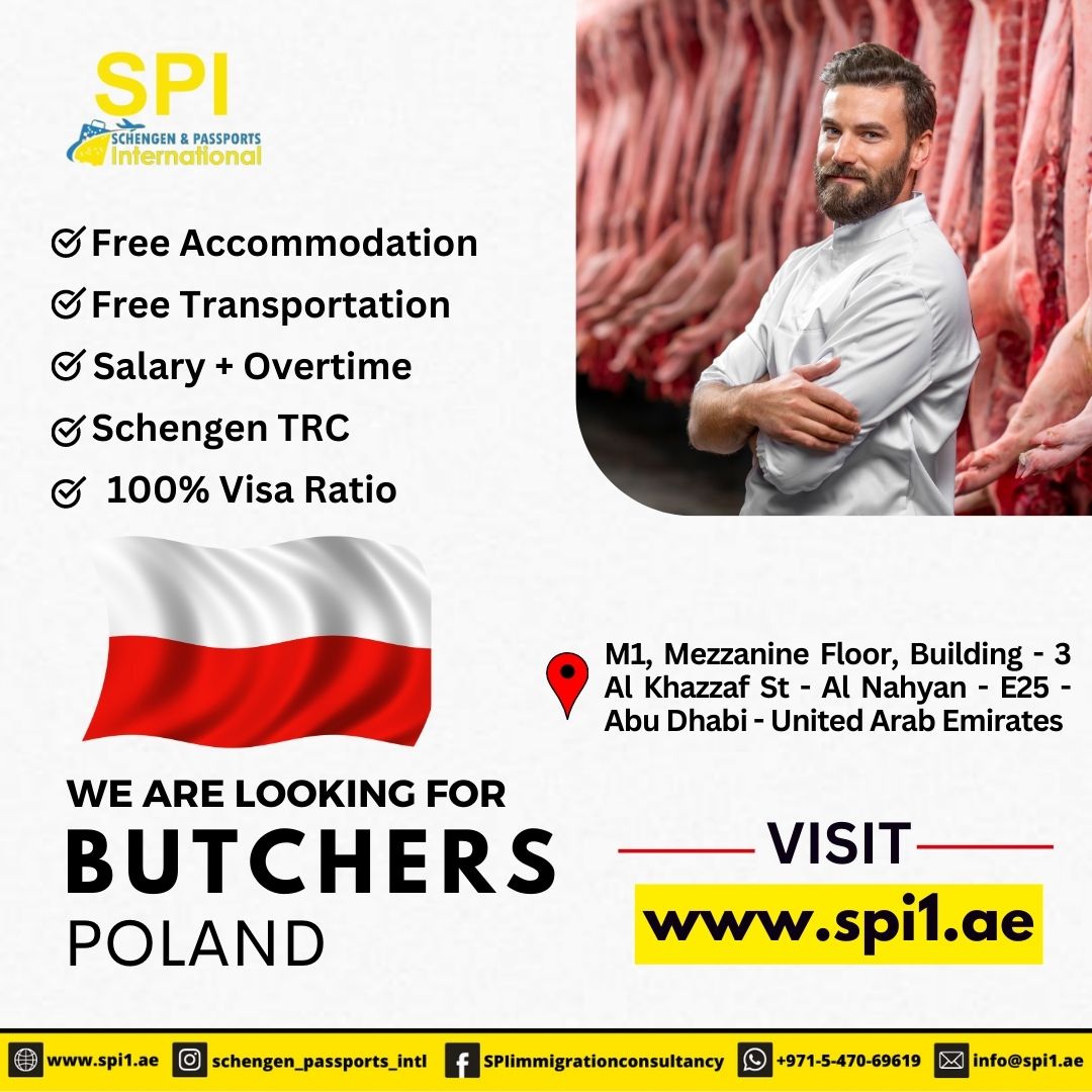 ConsultancySpi's tweet photo. #polandworkpermit #poland 
#immigratewithspi #startyourcareer #immigration #immigrationlawyer #opportunity 
#workplace #clienttestimonial #spiconsultant #SPIinternational #spi #Jobseekers 
#polandworkpermit #poland #students #studyincanada #ConsultancySpi #butchers #butchershop https://t.co/EdPJ91L69o