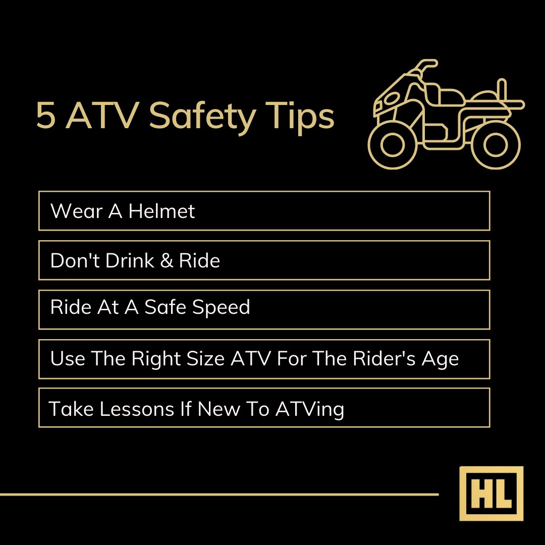 hoffman_law's tweet photo. When #ATVing, it is paramount to follow proper safety precautions to prevent injuries to yourself and other riders.
Here we provide a few #ATVsafetytips for those looking to go out for a ride this Autumn.
#HoffmanLaw #personalinjurylaw #disabilitylaw #OntarioLaw https://t.co/ykVHA5Fmyp